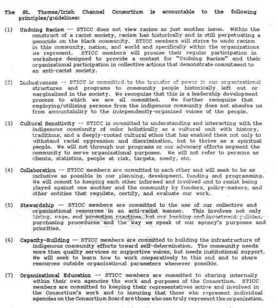 Page two of STICC accountability statment